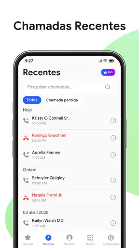 Contatos: Telefonema screenshot