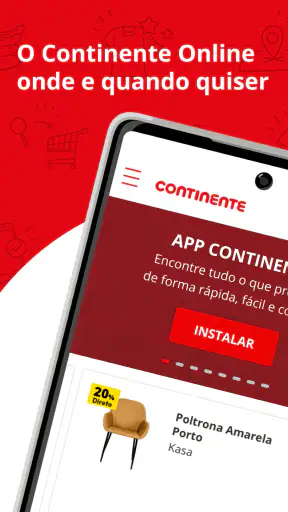 Continente Online screenshot