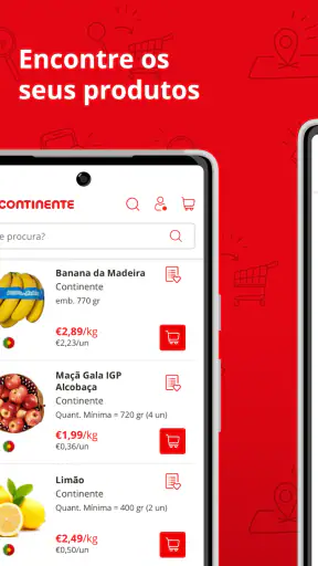 Continente Online screenshot