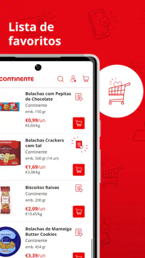Continente Online screenshot