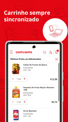 Continente Online screenshot