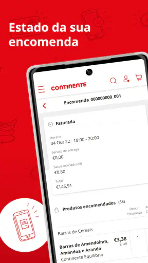 Continente Online screenshot