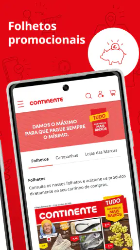 Continente Online screenshot