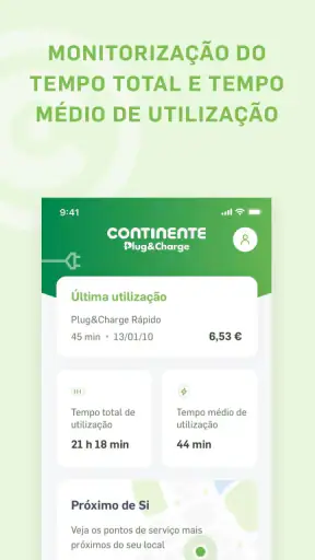 Continente Plug&Charge screenshot
