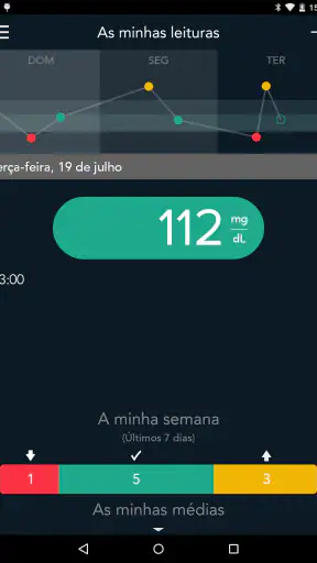 CONTOUR DIABETES app (PT) screenshot