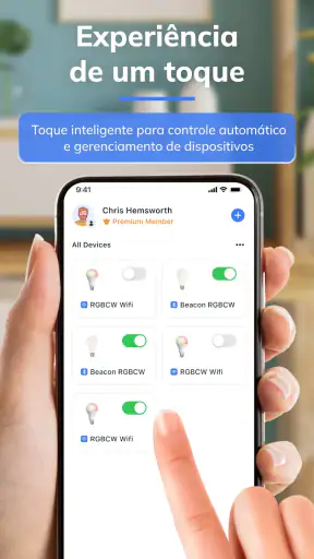 controlador de luz inteligente screenshot
