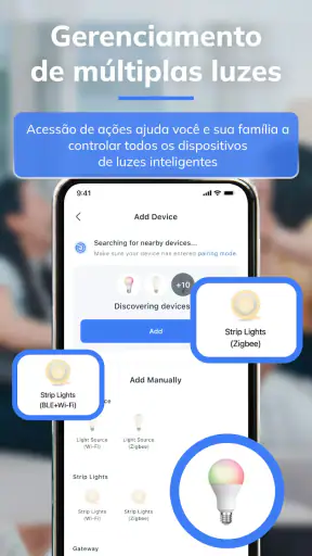 controlador de luz inteligente screenshot