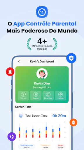 Controle dos País FamilyTime screenshot