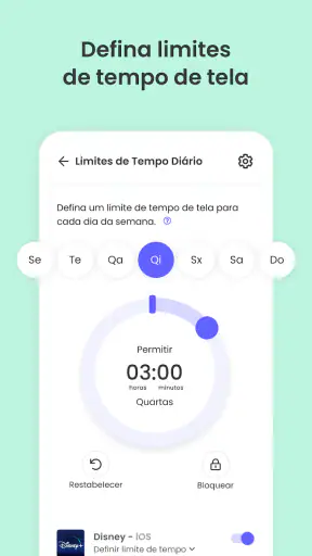 Controle parental Qustodio screenshot