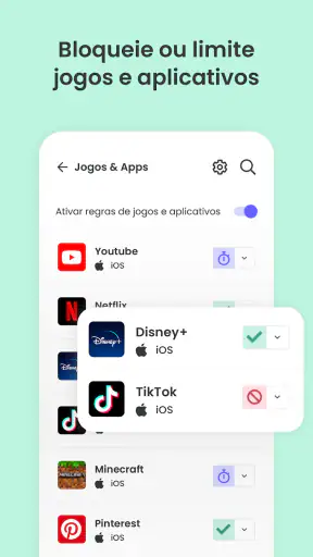 Controle parental Qustodio screenshot