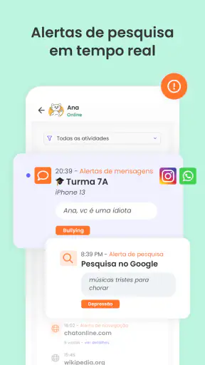 Controle parental Qustodio screenshot