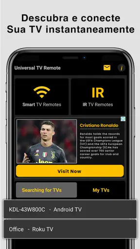Controle remoto universal screenshot