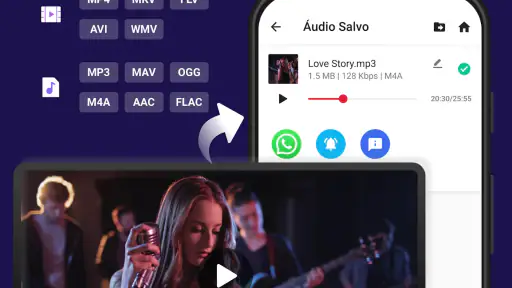 Conversor Video para Audio/MP3 screenshot