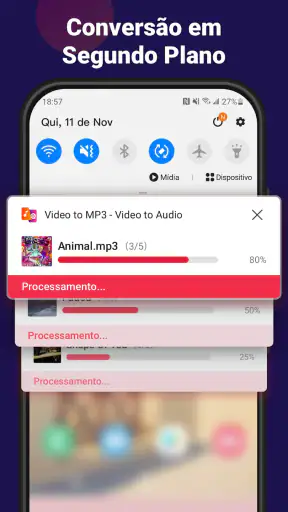 Conversor Video para Audio/MP3 screenshot