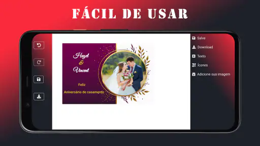 Convite de casamento screenshot