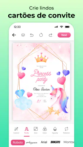 Convite Virtual de Aniversario screenshot