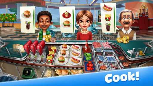 Cooking Fever – Jogo culinário screenshot