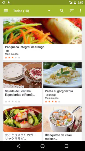 Cookmate - Minhas Receitas screenshot