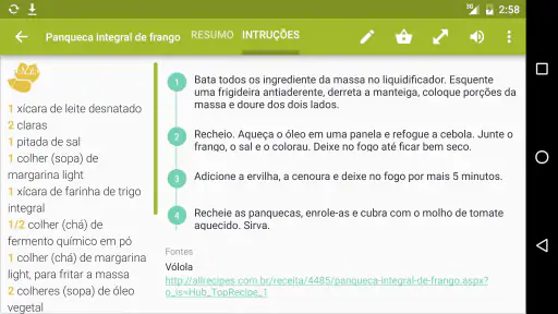 Cookmate - Minhas Receitas screenshot