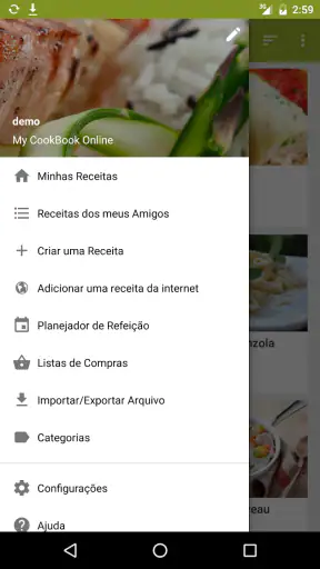 Cookmate - Minhas Receitas screenshot