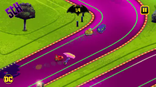 Corrida de Batwheels screenshot