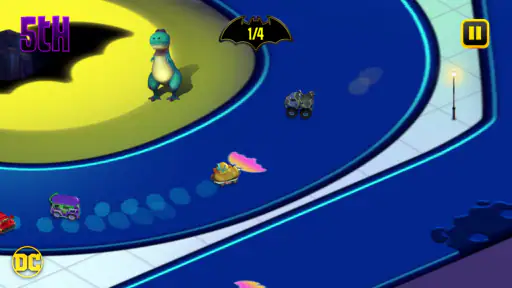 Corrida de Batwheels screenshot
