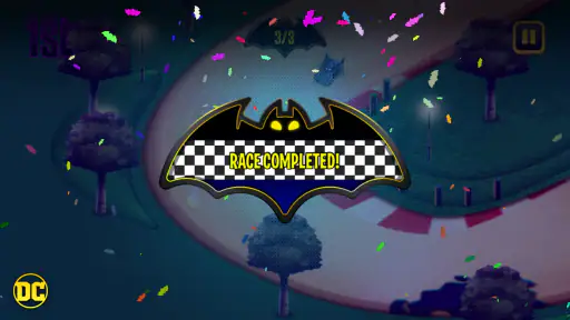 Corrida de Batwheels screenshot