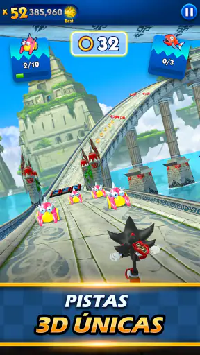 Corrida sem fim Sonic Dash screenshot