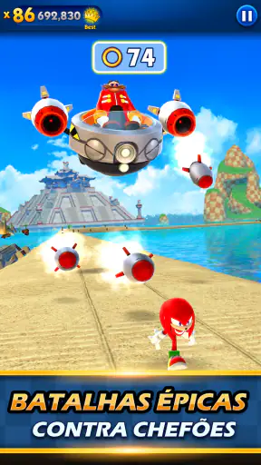 Corrida sem fim Sonic Dash screenshot