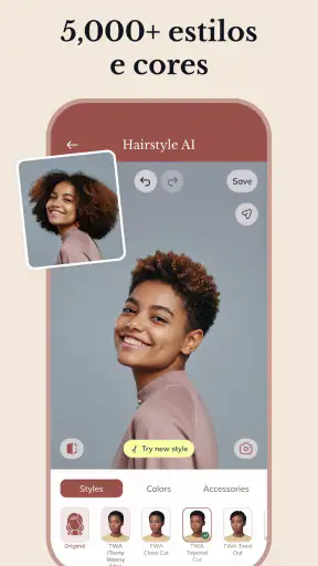 Cortes de Cabelo - Penteado IA screenshot