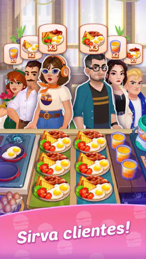 Cozinhar comida・Royal Cooking screenshot
