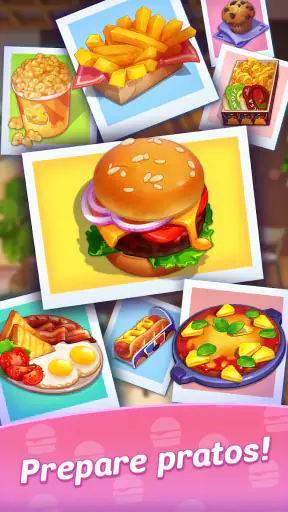 Cozinhar comida・Royal Cooking screenshot