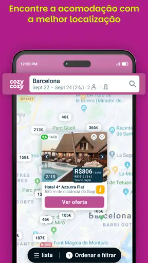 Cozycozy: Todas as acomodações screenshot