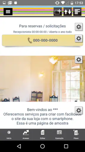 Crayon – Fácil criador de site screenshot