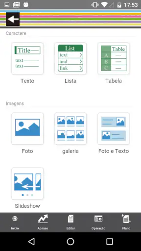 Crayon – Fácil criador de site screenshot