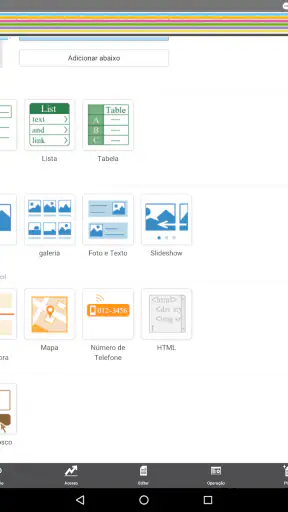 Crayon – Fácil criador de site screenshot