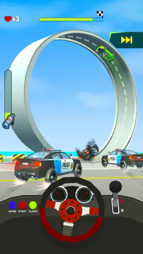 Crazy Rush 3D: Corrida screenshot