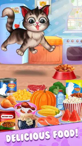 Creche para gatos bebês Jogo screenshot