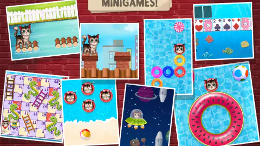 Creche para gatos bebês Jogo screenshot