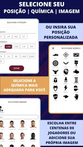 Criador de Cartão de Futebol screenshot