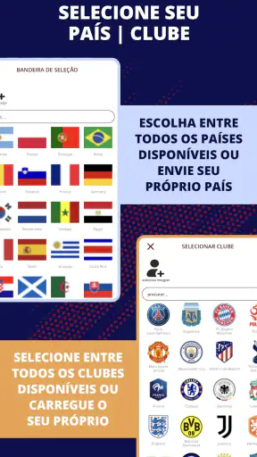 Criador de Cartão de Futebol screenshot