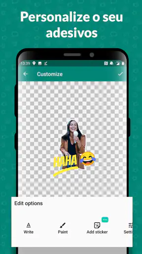 Criador de Figurinhas: Estúdio screenshot