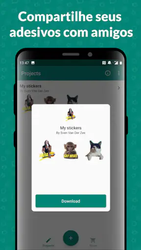Criador de Figurinhas: Estúdio screenshot