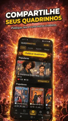 Criador de Quadrinhos AI screenshot