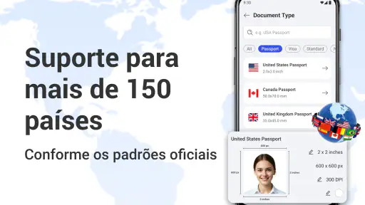 Criador fotos para passaporte screenshot