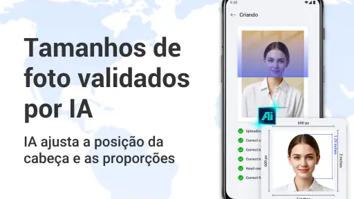 Criador fotos para passaporte screenshot