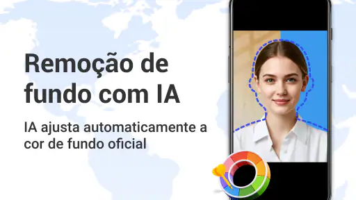 Criador fotos para passaporte screenshot
