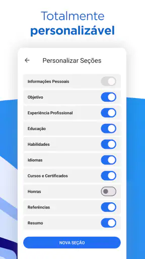 Criar Currículo com IA, CV PDF screenshot