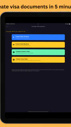 Criar Itinerário de Voo screenshot