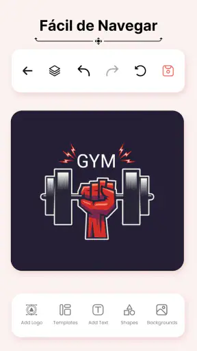 Criar Logo:Criador de Logotipo screenshot
